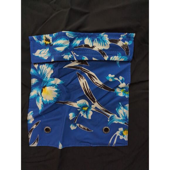 Fatal Wrecking Crew Tattooed Sailer Girl w/ Roses Board Shorts Black Blue Siz 36 - Picture 5 of 9